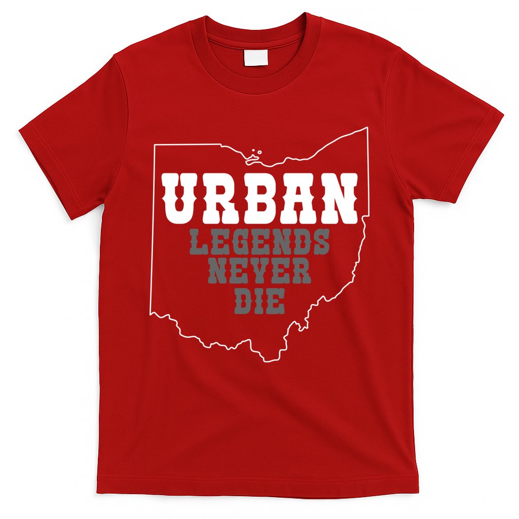 State Of Ohio Urban Legends Never Die T-Shirt Hoodie, Sweatshirt | CoreVibeTees.com