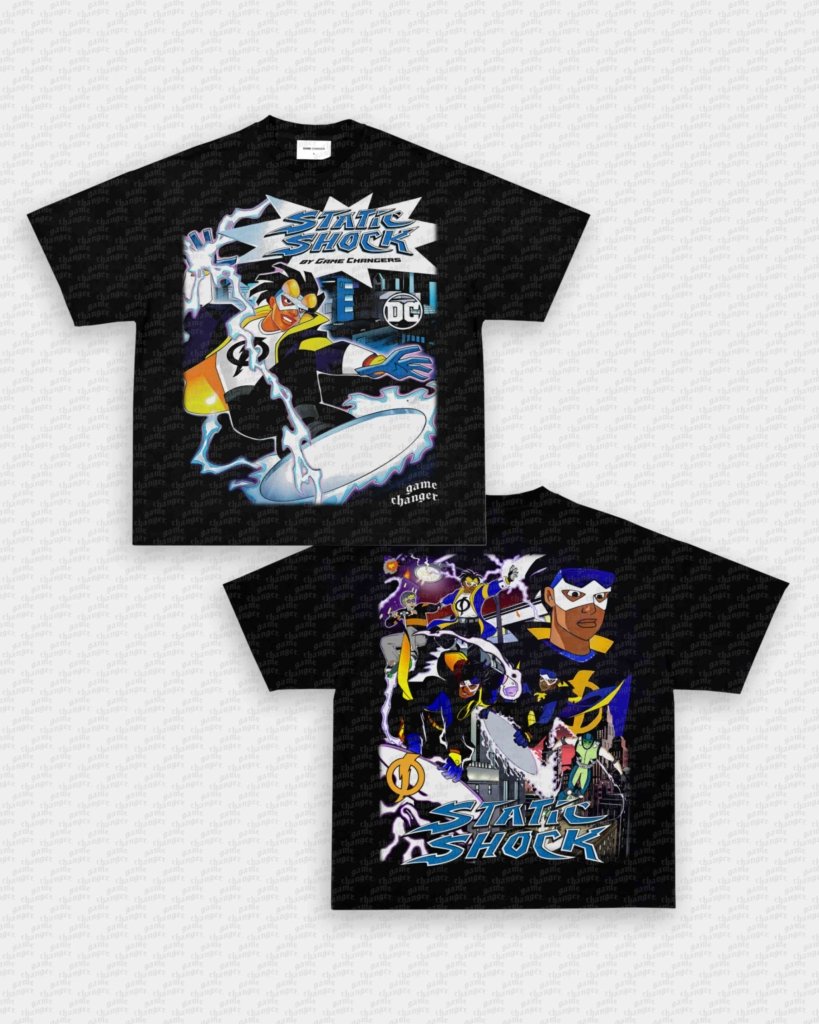 STATIC SHOCK TEE - [DS] Hoodie, Sweatshirt | CoreVibeTees.com (Image 1)