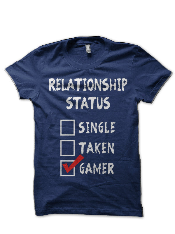 Relationship Status Gamer T-Shirt Hoodie, Sweatshirt | CoreVibeTees.com