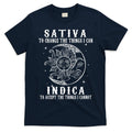 Sativa To Change The Things I Can Indica, Cannabis Weed T-Shirt Hoodie, Sweatshirt | CoreVibeTees.com
