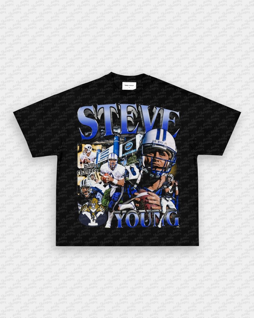 STEVE YOUNG TEE Hoodie, Sweatshirt | CoreVibeTees.com (Image 1)