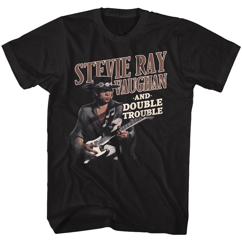 Stevie Ray Vaughan - Double Trouble T-Shirt Hoodie, Sweatshirt | CoreVibeTees.com