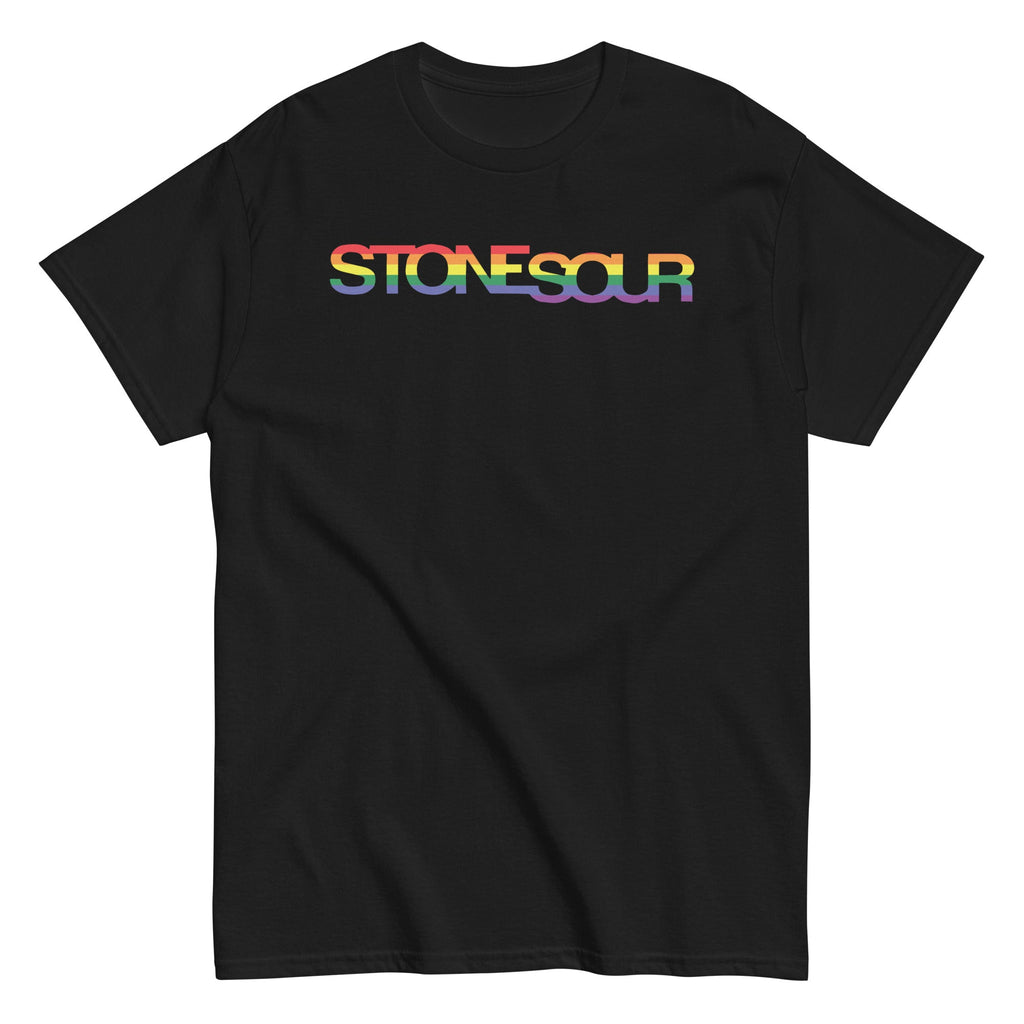 Stone Temple Pilots - StoneSour Rainbow T-Shirt Hoodie, Sweatshirt | CoreVibeTees.com (Image 2)