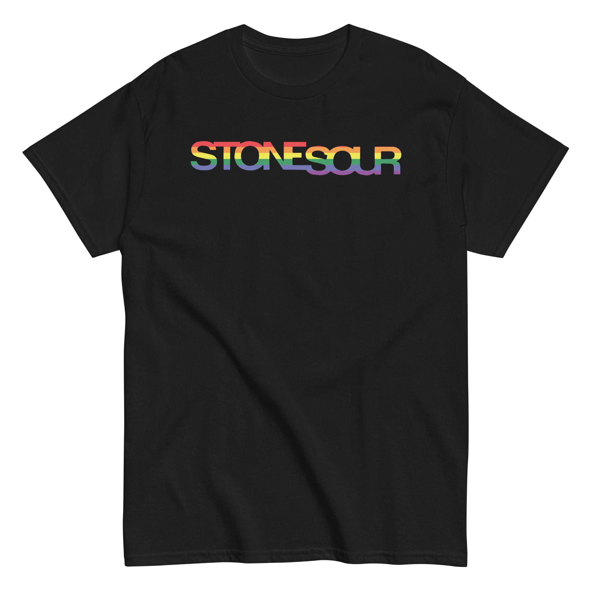 Stone Temple Pilots - StoneSour Rainbow T-Shirt Hoodie, Sweatshirt | CoreVibeTees.com (Image 2)