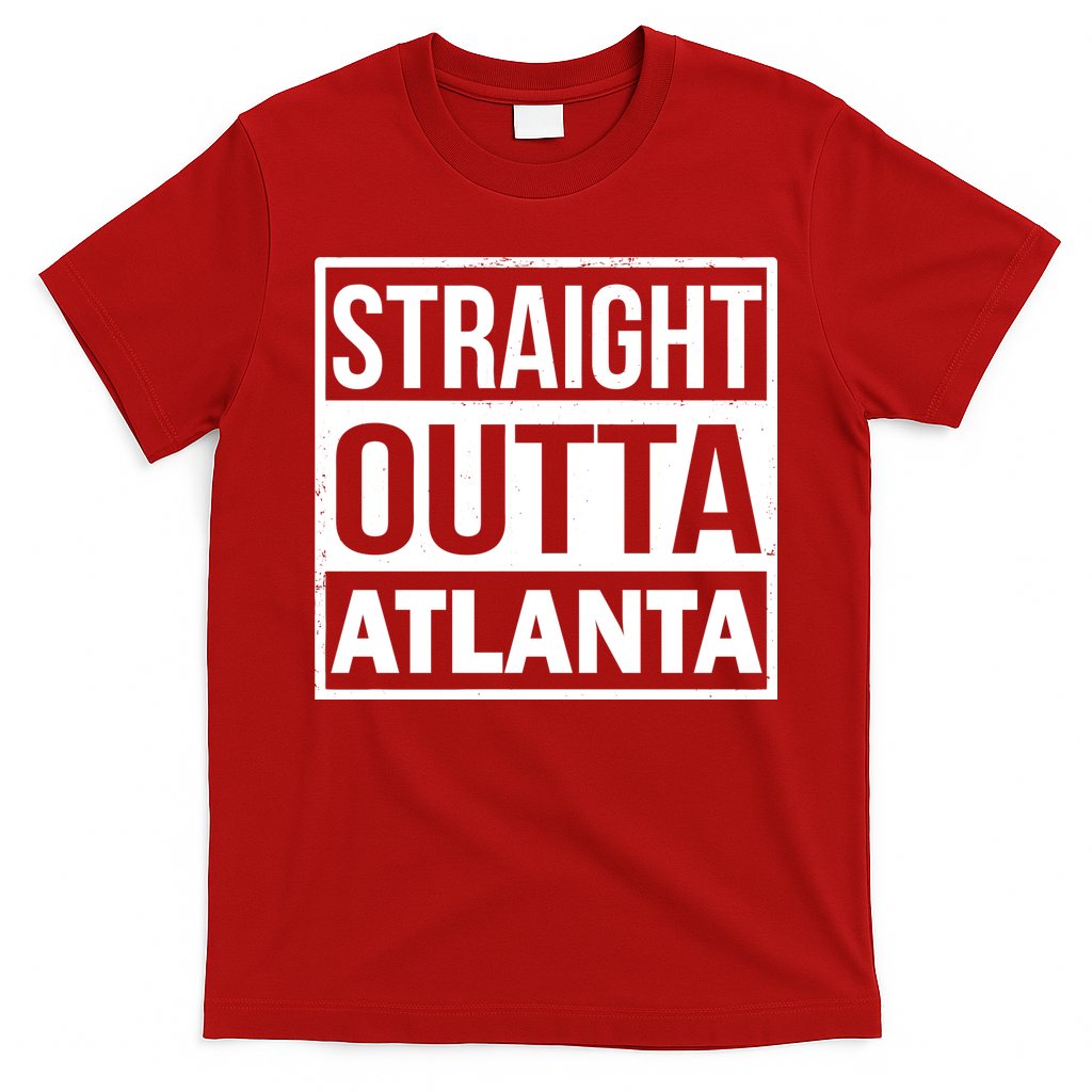 Straight Outta Atlanta T-Shirt Hoodie, Sweatshirt | CoreVibeTees.com