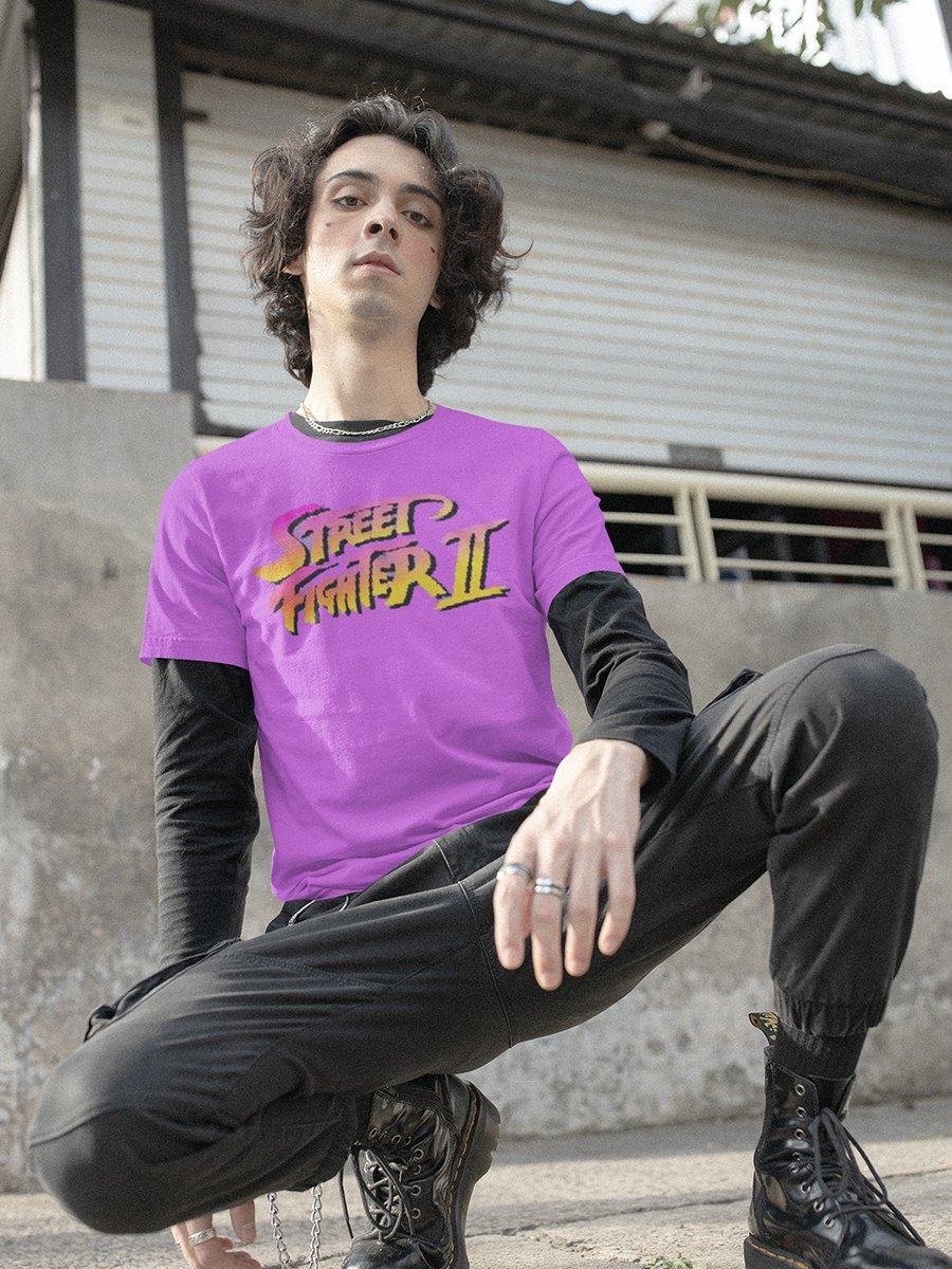Street Fighter Pixel Fighter T-Shirt Hoodie, Sweatshirt | CoreVibeTees.com (Image 1)