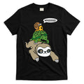 Sloth Turtle Snail Piggyback Animal Running Wild T-Shirt Hoodie, Sweatshirt | CoreVibeTees.com