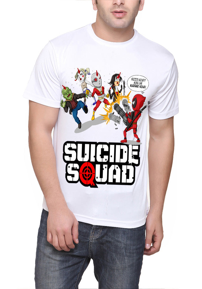 Suicide Deadpool Squad White T-Shirt Hoodie, Sweatshirt | CoreVibeTees.com