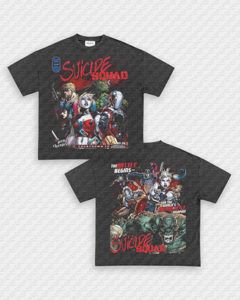 SUICIDE SQUAD TEE - [DS] Hoodie, Sweatshirt | CoreVibeTees.com (Image 4)