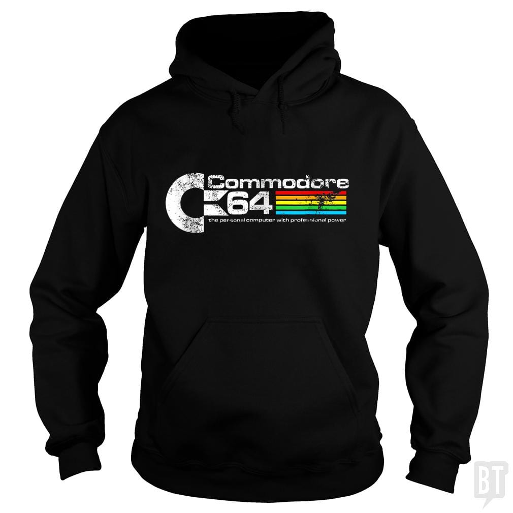 Commodore 64 Hoodie T-Shirts, Sweatshirt | CoreVibeTees.com (Image 1)