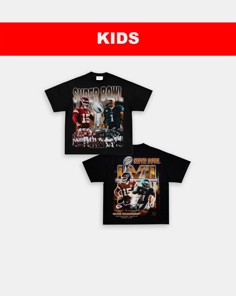 SUPERBOWL LVII - KIDS TEE [DS] Hoodie, Sweatshirt | CoreVibeTees.com (Image 3)