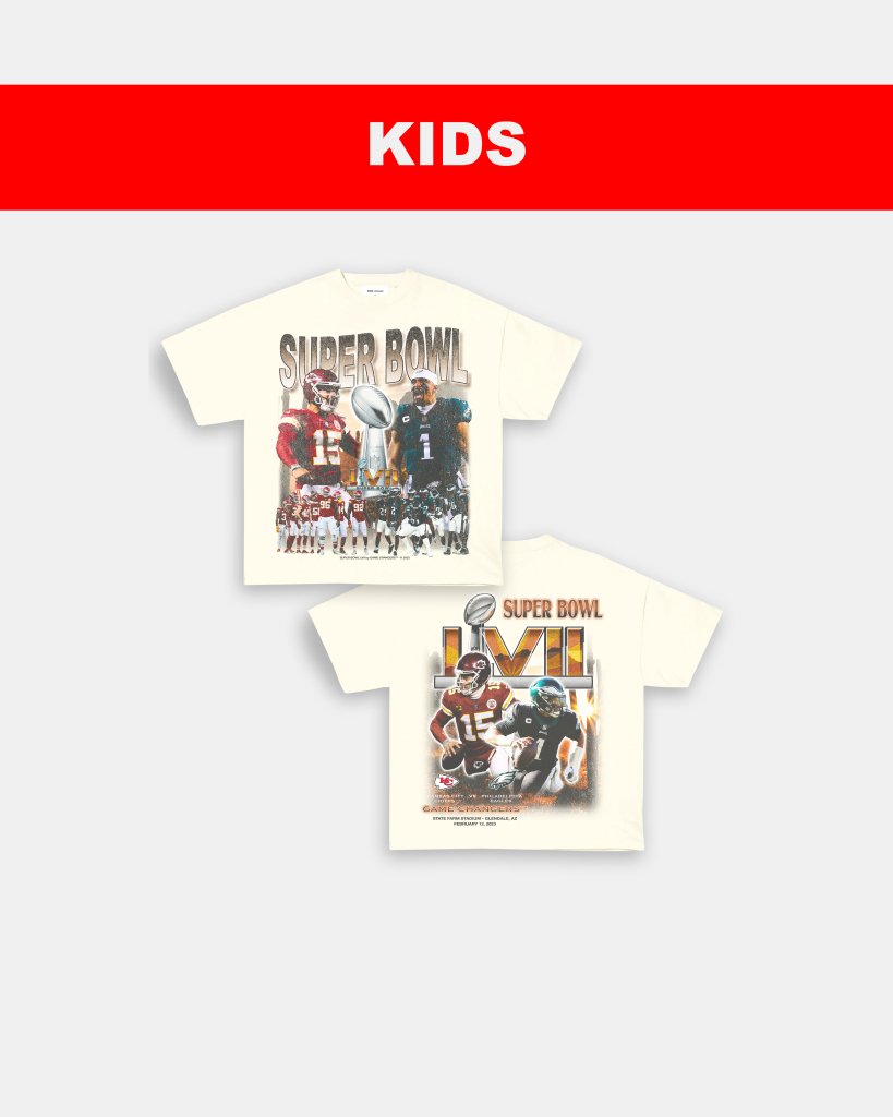 SUPERBOWL LVII - KIDS TEE [DS] Hoodie, Sweatshirt | CoreVibeTees.com (Image 4)