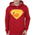 Supercity Red Hoodie T-Shirts, Sweatshirt | CoreVibeTees.com