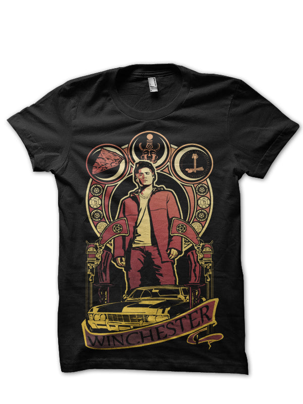 Supernatural Black Tee Hoodie, Sweatshirt | CoreVibeTees.com