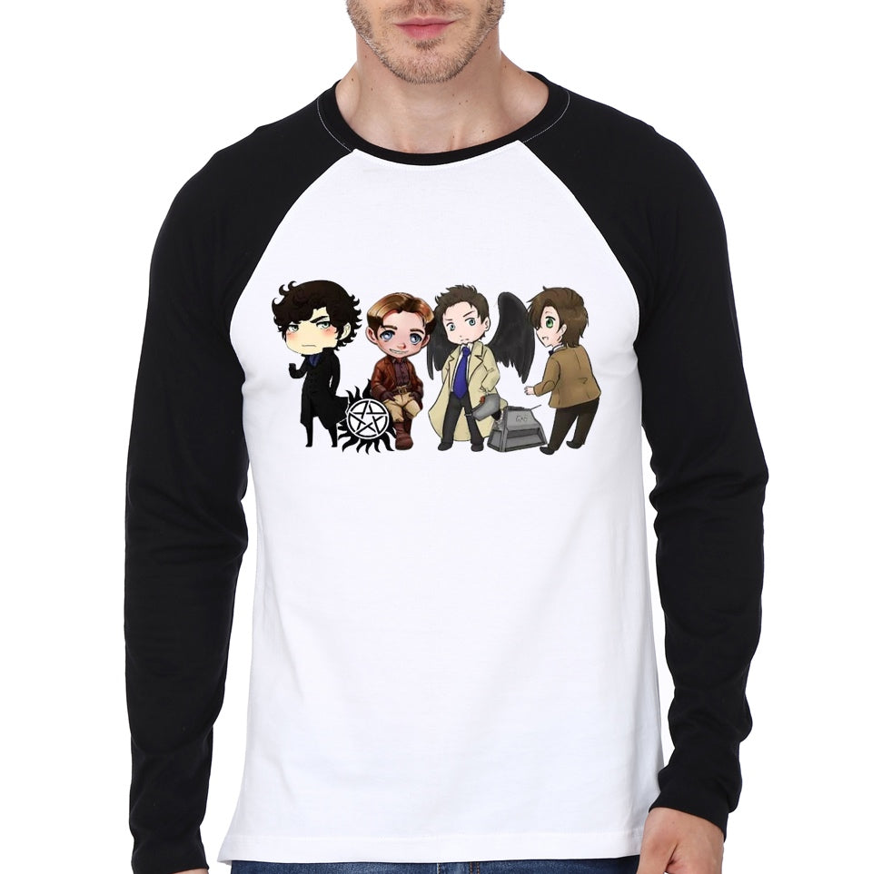 Supernatural Raglan T-Shirt Hoodie, Sweatshirt | CoreVibeTees.com