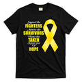 Support Childhood Cancer Awareness Quote T-Shirt Hoodie, Sweatshirt | CoreVibeTees.com