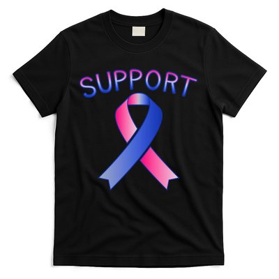Support Ribbon Cancer Awareness T-Shirt Hoodie, Sweatshirt | CoreVibeTees.com