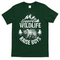 Support Wildlife Raise Boys T-Shirt Hoodie, Sweatshirt | CoreVibeTees.com