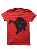 Surrounded By Idiots Red Tee Hoodie, Sweatshirt | CoreVibeTees.com
