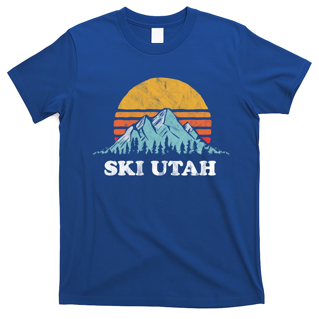 Ski Utah Vintage Retro Vibe Skiing Gift T-Shirt Hoodie, Sweatshirt | CoreVibeTees.com