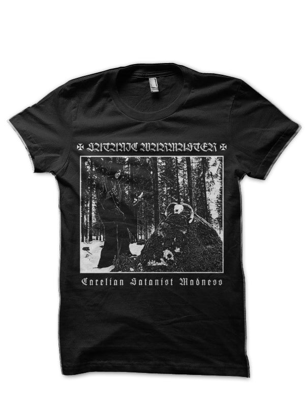 Satanic Warmaster Half Sleeve Black T-Shirt Style002 Hoodie, Sweatshirt | CoreVibeTees.com