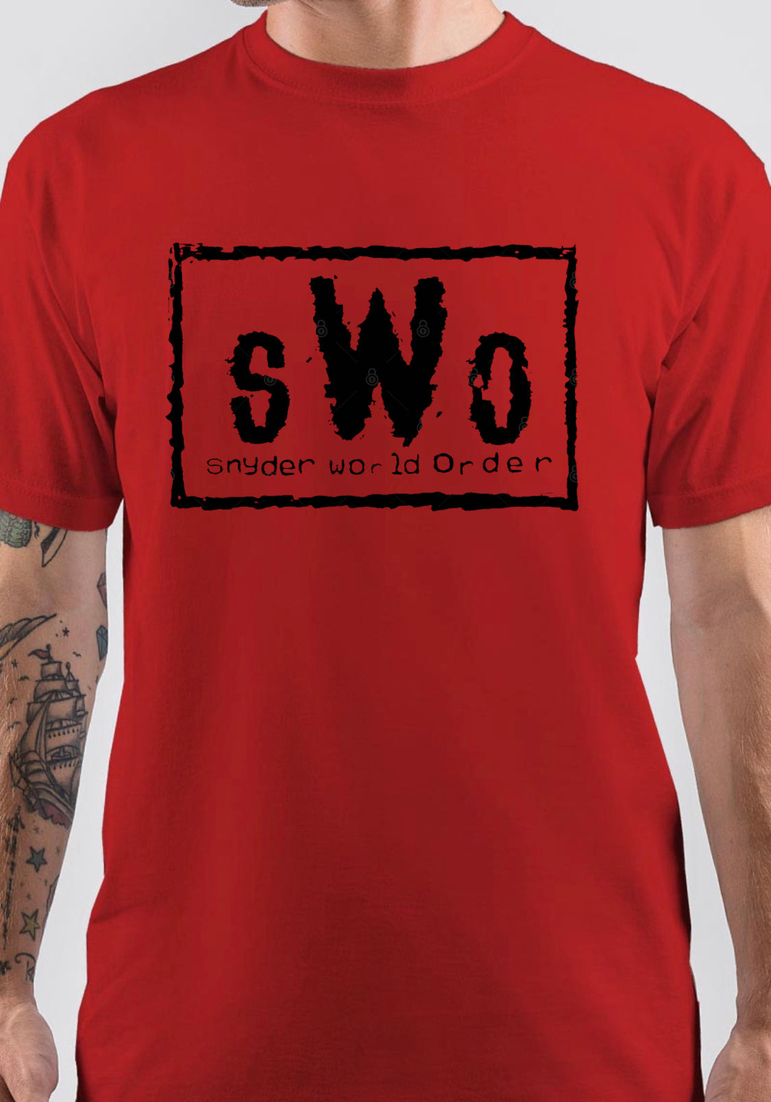 Snyder World Order Red T-Shirt Hoodie, Sweatshirt | CoreVibeTees.com