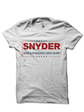 SNYDER: MAKE SUPERHEROES GREAT AGAIN T-Shirt Hoodie, Sweatshirt | CoreVibeTees.com