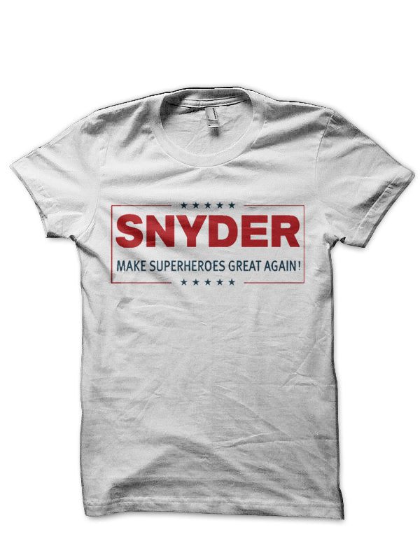 SNYDER: MAKE SUPERHEROES GREAT AGAIN T-Shirt Hoodie, Sweatshirt | CoreVibeTees.com