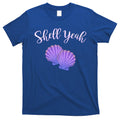 Shell Yeah Summer Vacation Beach Cute Gift T-Shirt Hoodie, Sweatshirt | CoreVibeTees.com