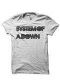 System Of A Down White T-Shirt Style002 Hoodie, Sweatshirt | CoreVibeTees.com