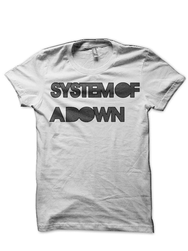 System Of A Down White T-Shirt Style002 Hoodie, Sweatshirt | CoreVibeTees.com