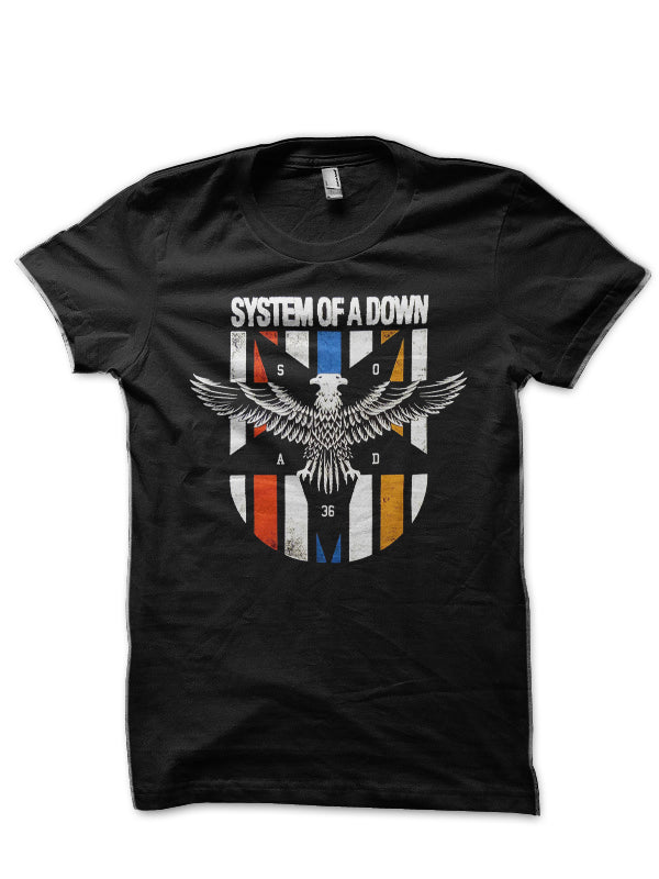 System Of A Down Black T-Shirt Style007 Hoodie, Sweatshirt | CoreVibeTees.com