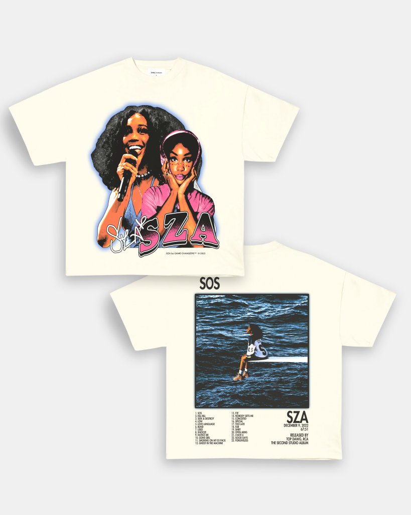 SZA SOS TEE - [DS] Hoodie, Sweatshirt | CoreVibeTees.com (Image 4)