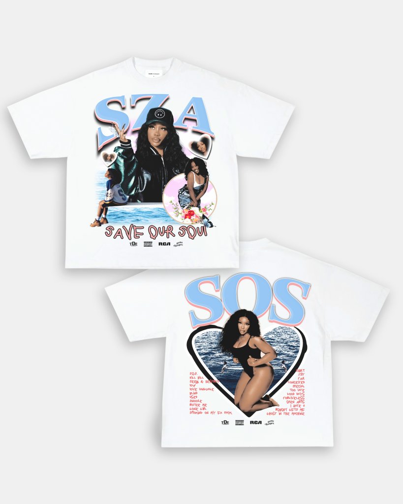 SZA SOS V3 TEE - [DS] Hoodie, Sweatshirt | CoreVibeTees.com (Image 3)