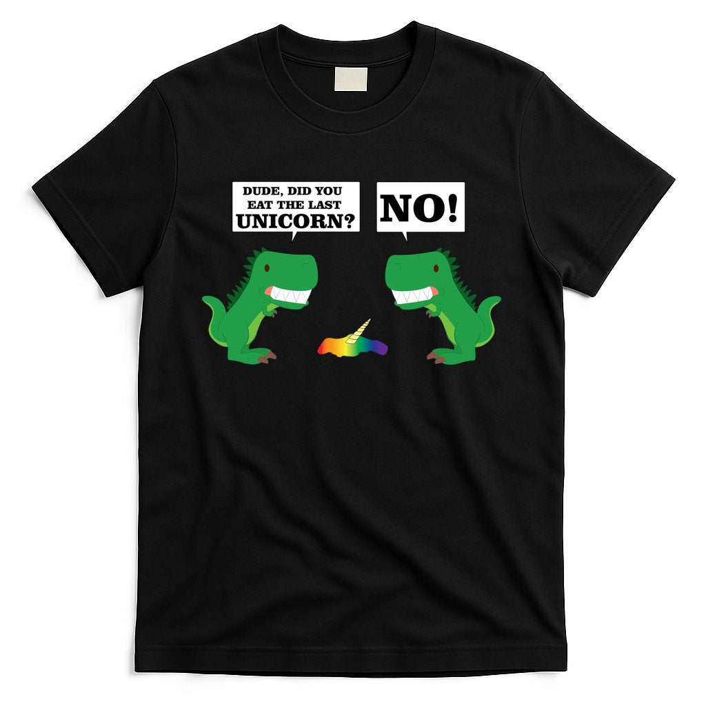 T-Rex Did You Eat The Last Unicorn T-Shirt Hoodie, Sweatshirt | CoreVibeTees.com
