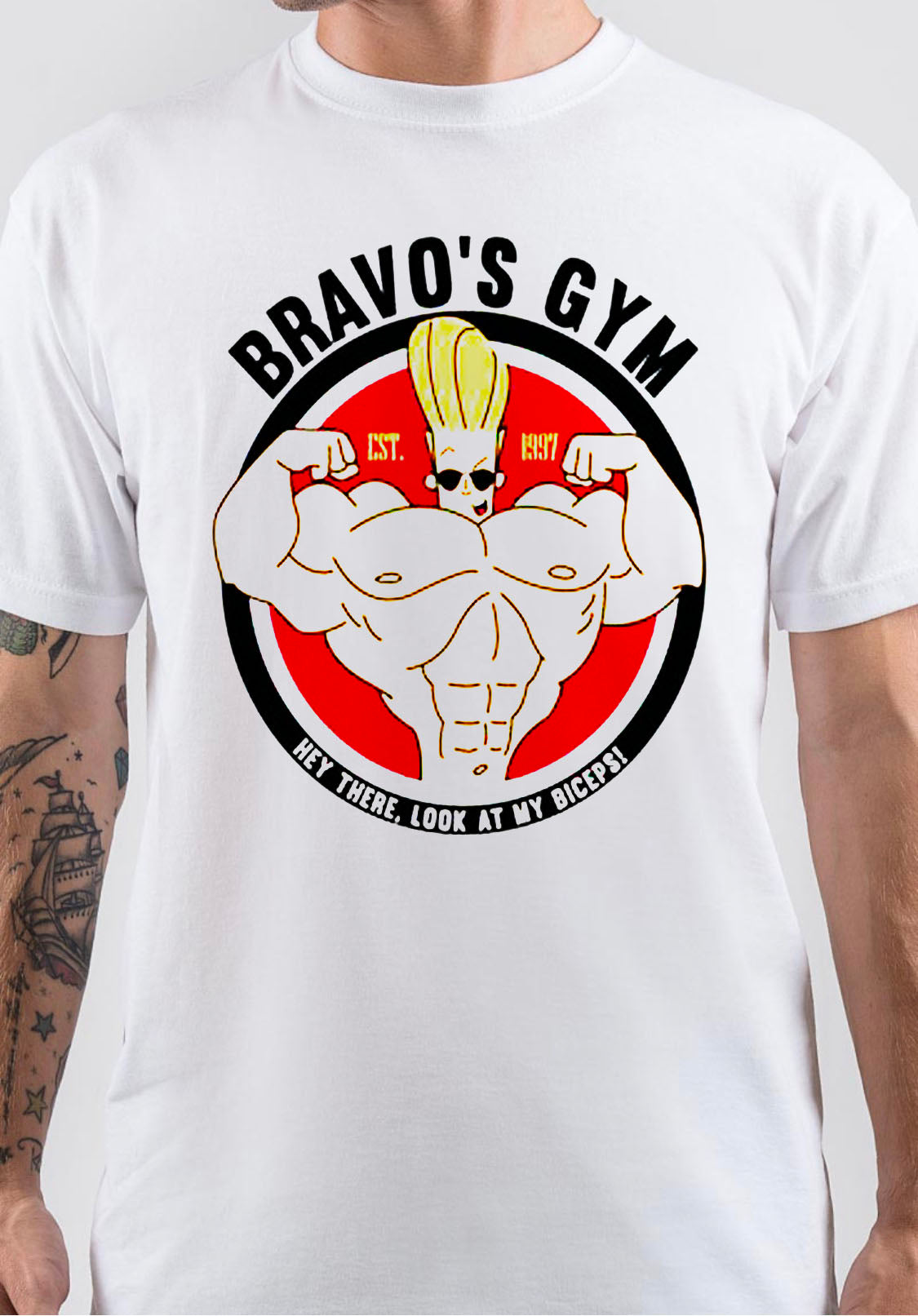 Johnny Bravo T-Shirt Style010 Hoodie, Sweatshirt | CoreVibeTees.com