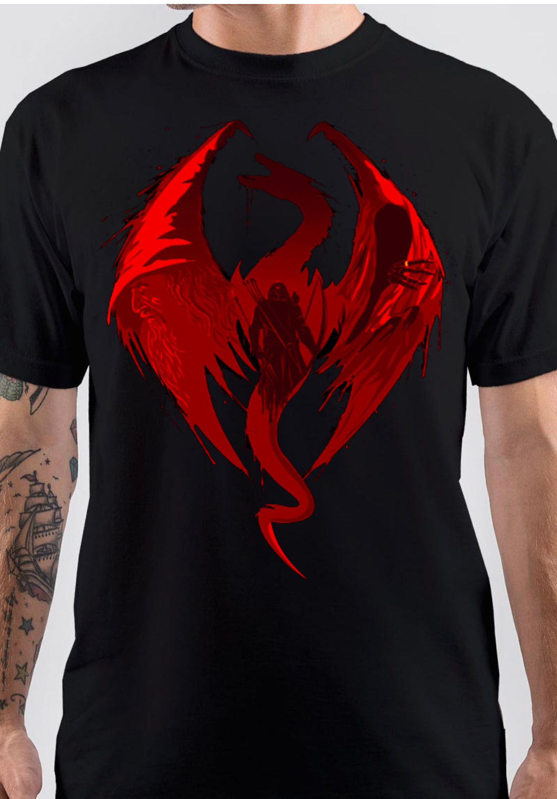Dragon Skyrim T-Shirt Hoodie, Sweatshirt | CoreVibeTees.com