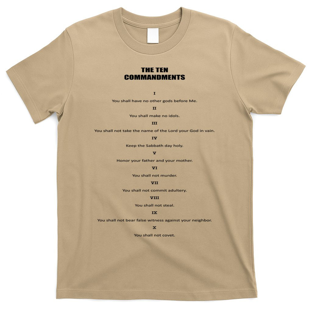 The 10 Commandments T-Shirt Hoodie, Sweatshirt | CoreVibeTees.com
