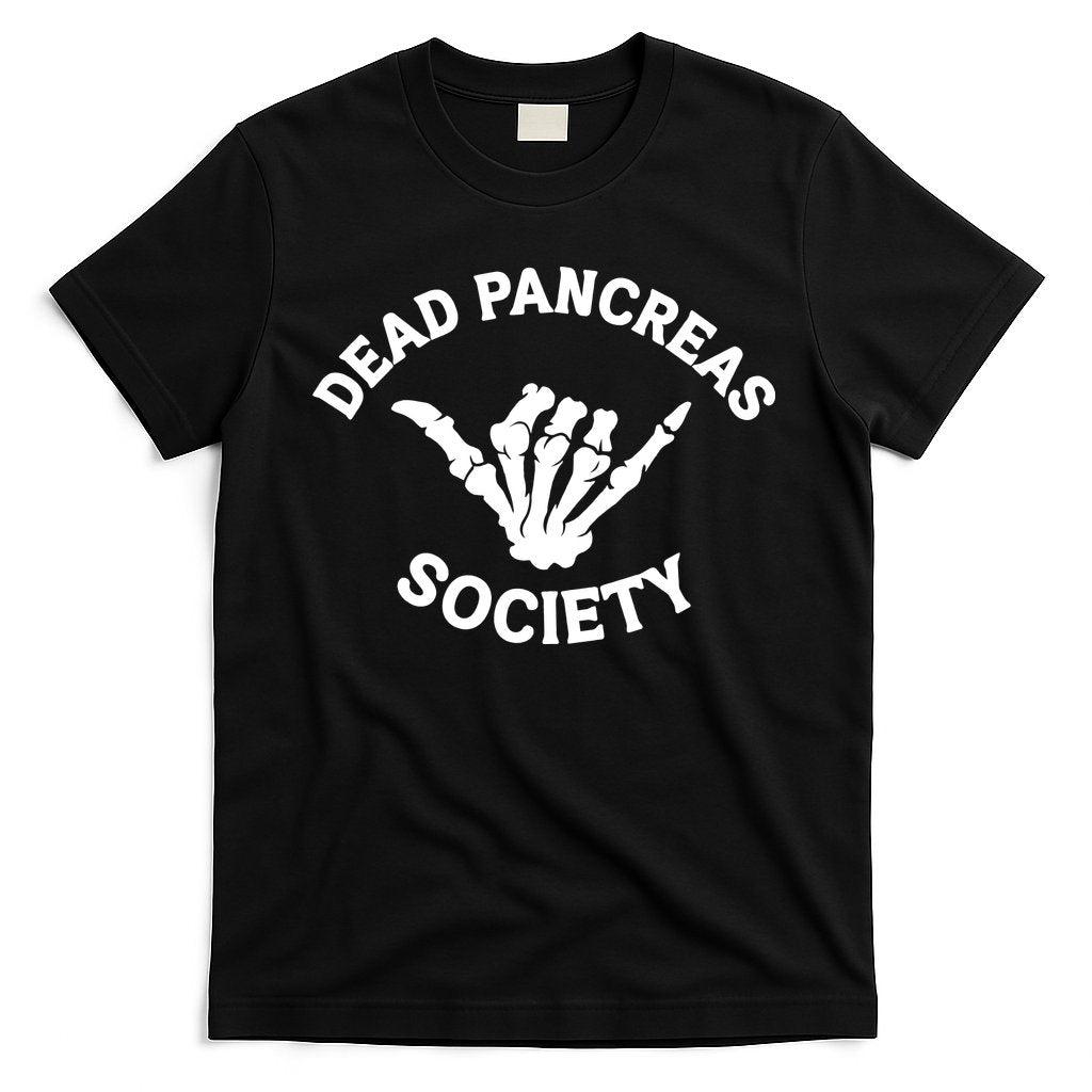 Type 1 Diabetes Awareness Dead Pancreas Society Skeleton Hand Halloween T-Shirt Hoodie, Sweatshirt | CoreVibeTees.com