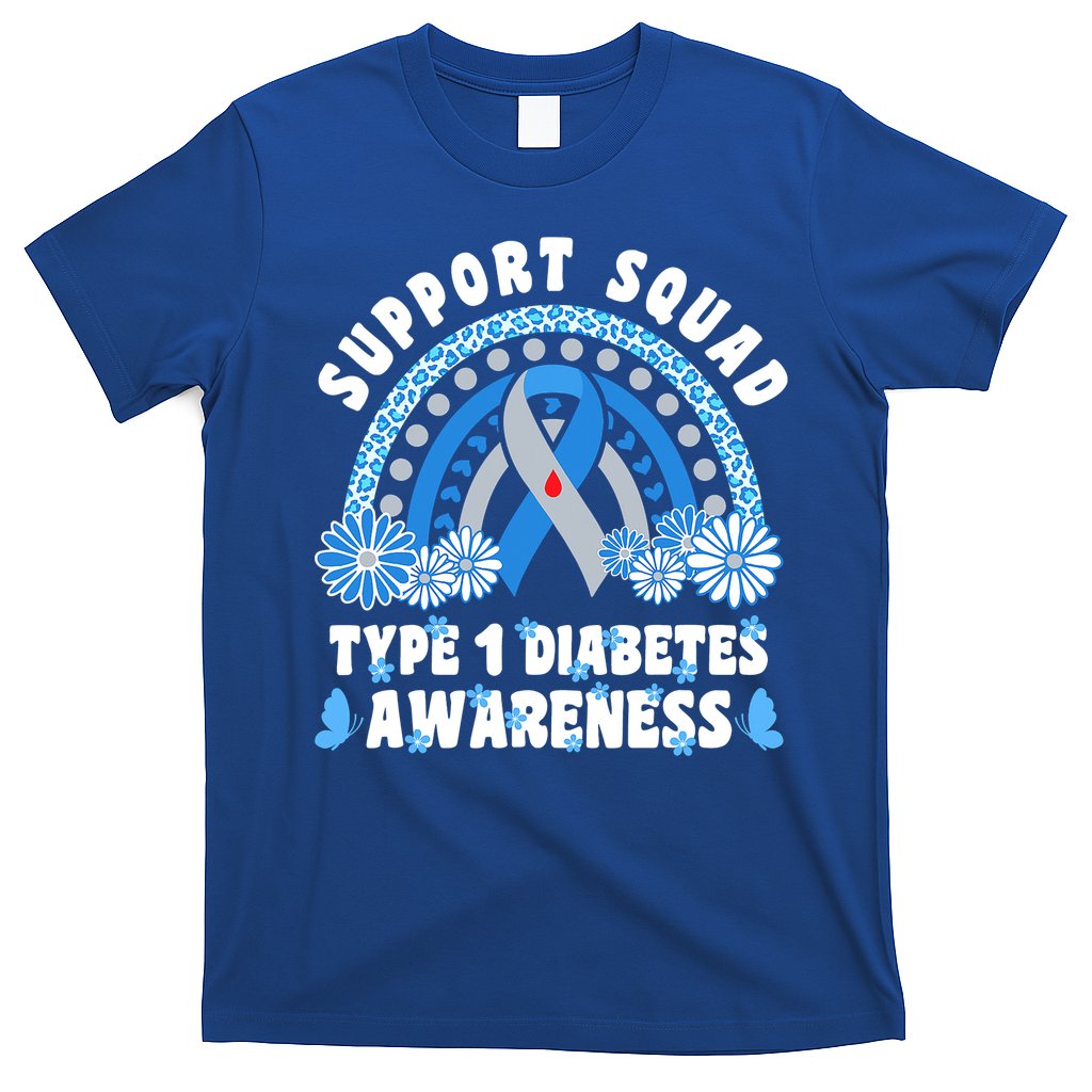 Type 1 Diabetes T1D Support Squad T-Shirt Hoodie, Sweatshirt | CoreVibeTees.com