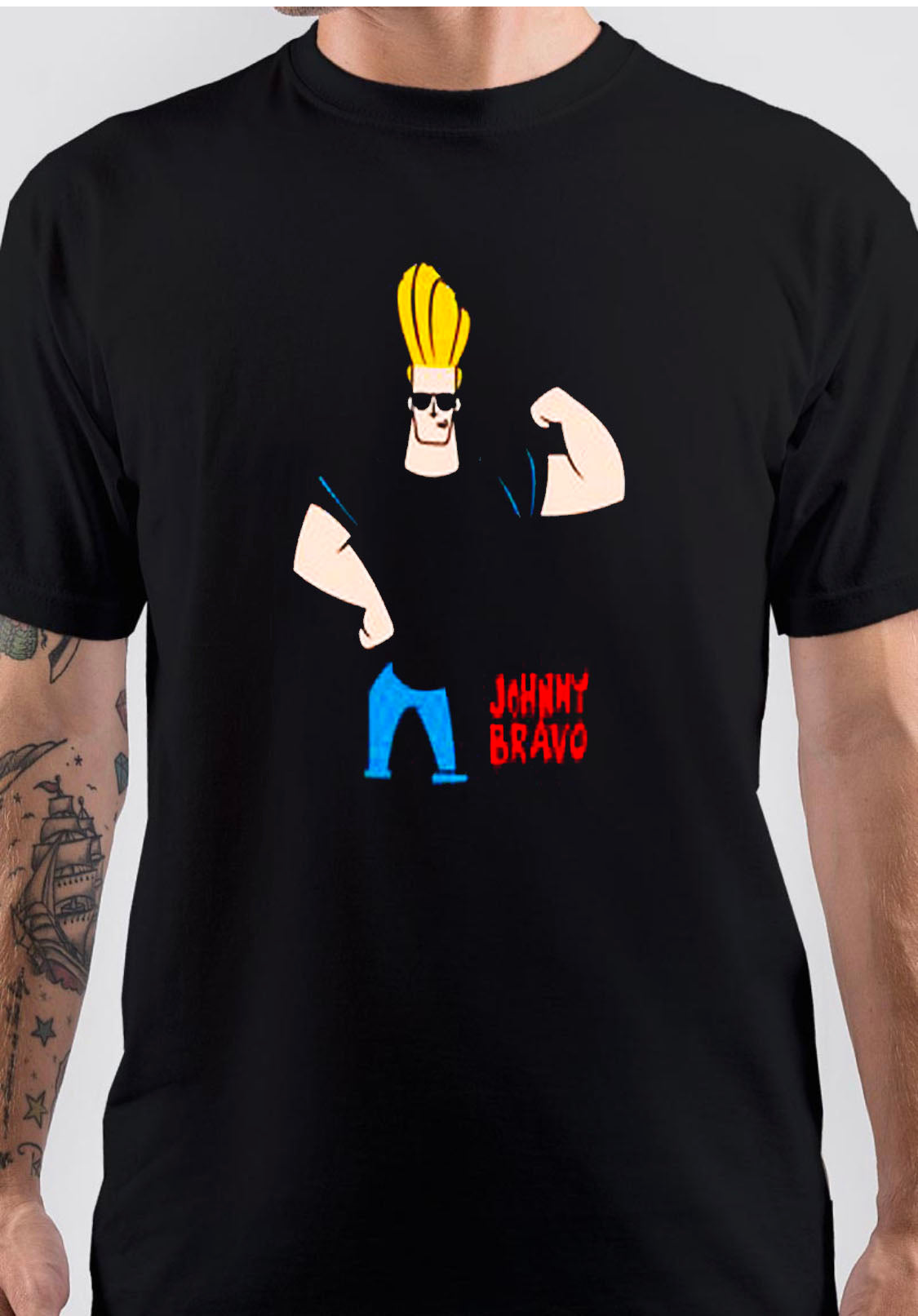 Johnny Bravo T-Shirt Style018 Hoodie, Sweatshirt | CoreVibeTees.com