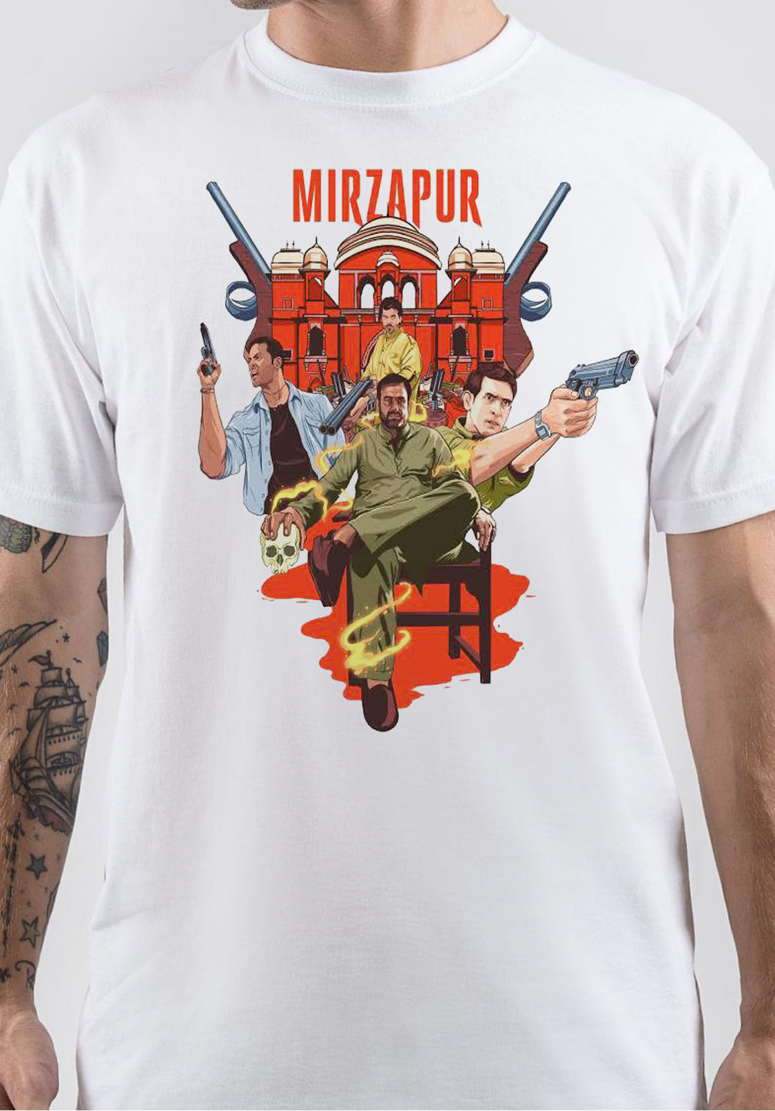 Mirzapur T-Shirt Style007 Hoodie, Sweatshirt | CoreVibeTees.com