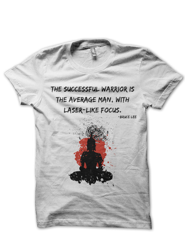 Successful Warrior â€“ Bruce Lee Quote T-Shirt Hoodie, Sweatshirt | CoreVibeTees.com