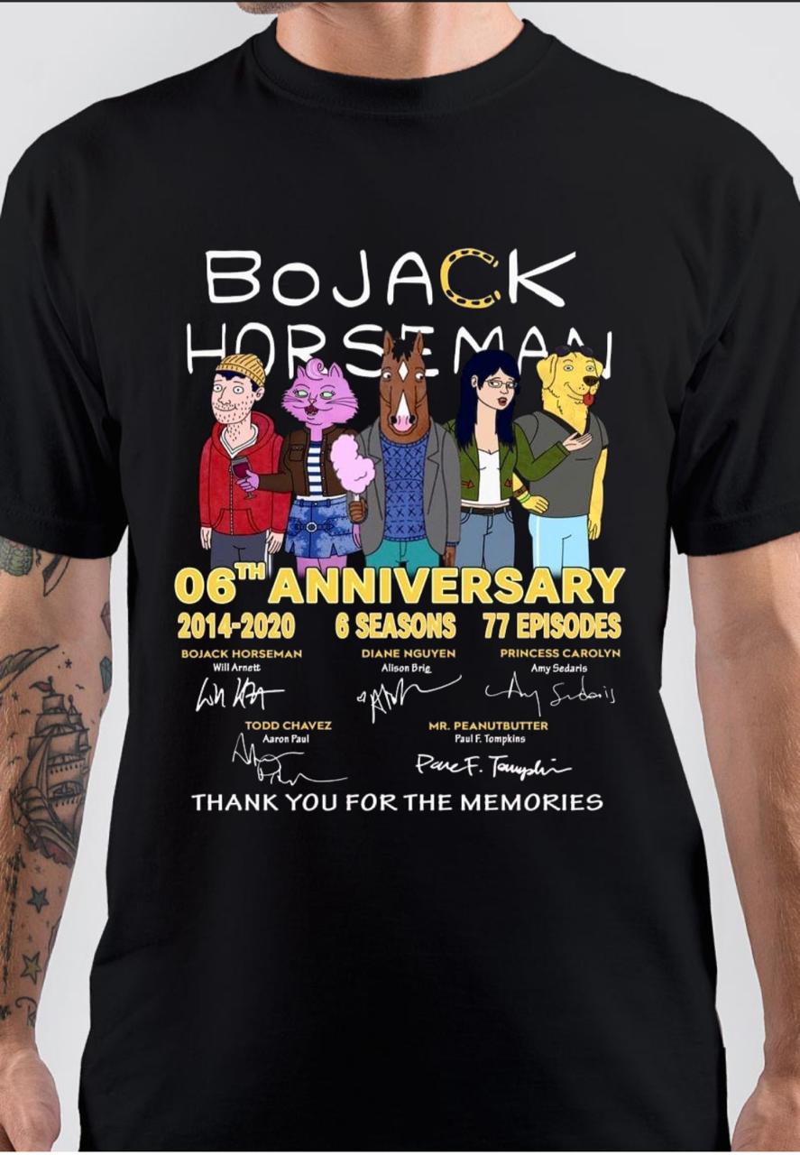 Bojack Horseman T-Shirt Style001 Hoodie, Sweatshirt | CoreVibeTees.com