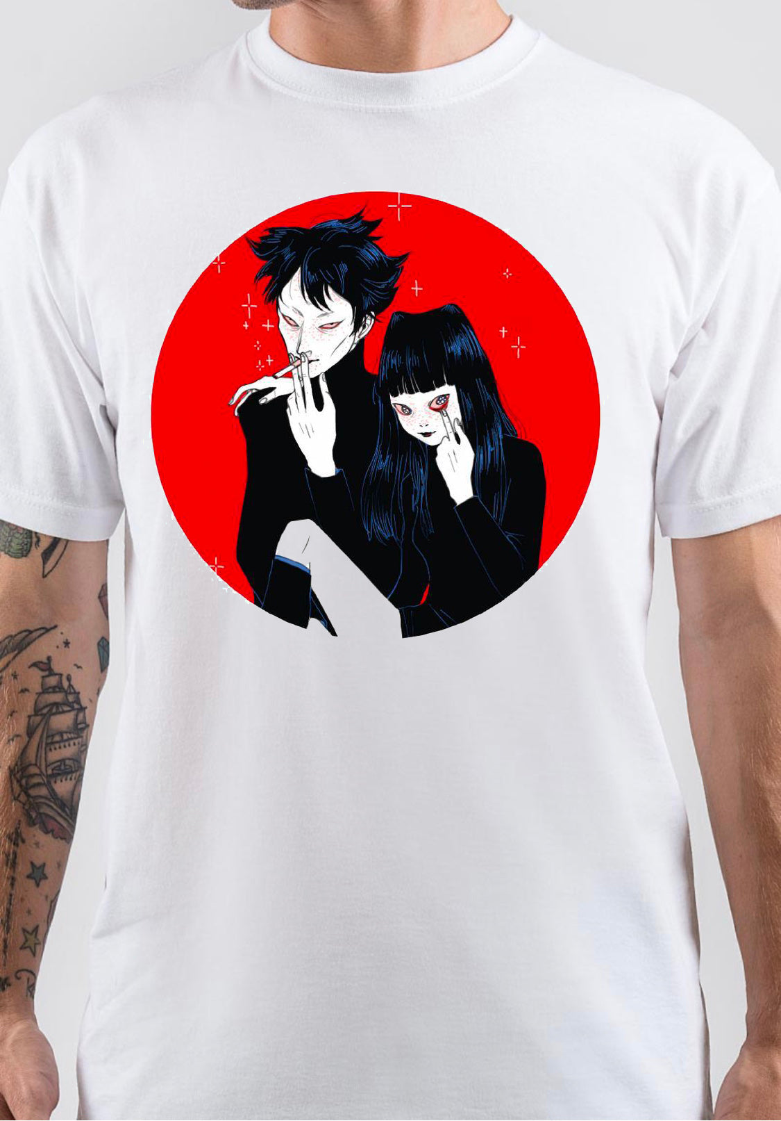 Trippy Baddie Aesthetic Cartoon Characters T-Shirt Hoodie, Sweatshirt | CoreVibeTees.com