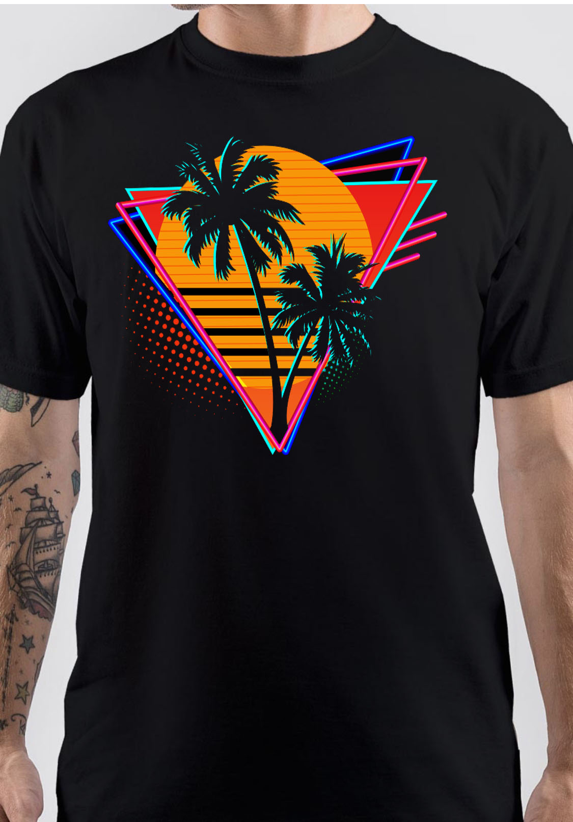 Synthwave T-Shirt Style005 Hoodie, Sweatshirt | CoreVibeTees.com