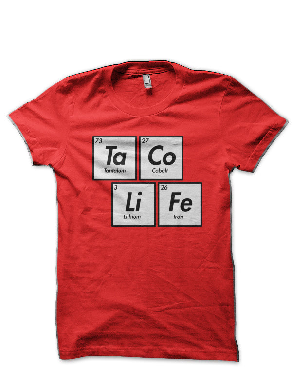 Periodically Hungry Red T-Shirt Hoodie, Sweatshirt | CoreVibeTees.com