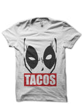 Tacos White Tee Hoodie, Sweatshirt | CoreVibeTees.com