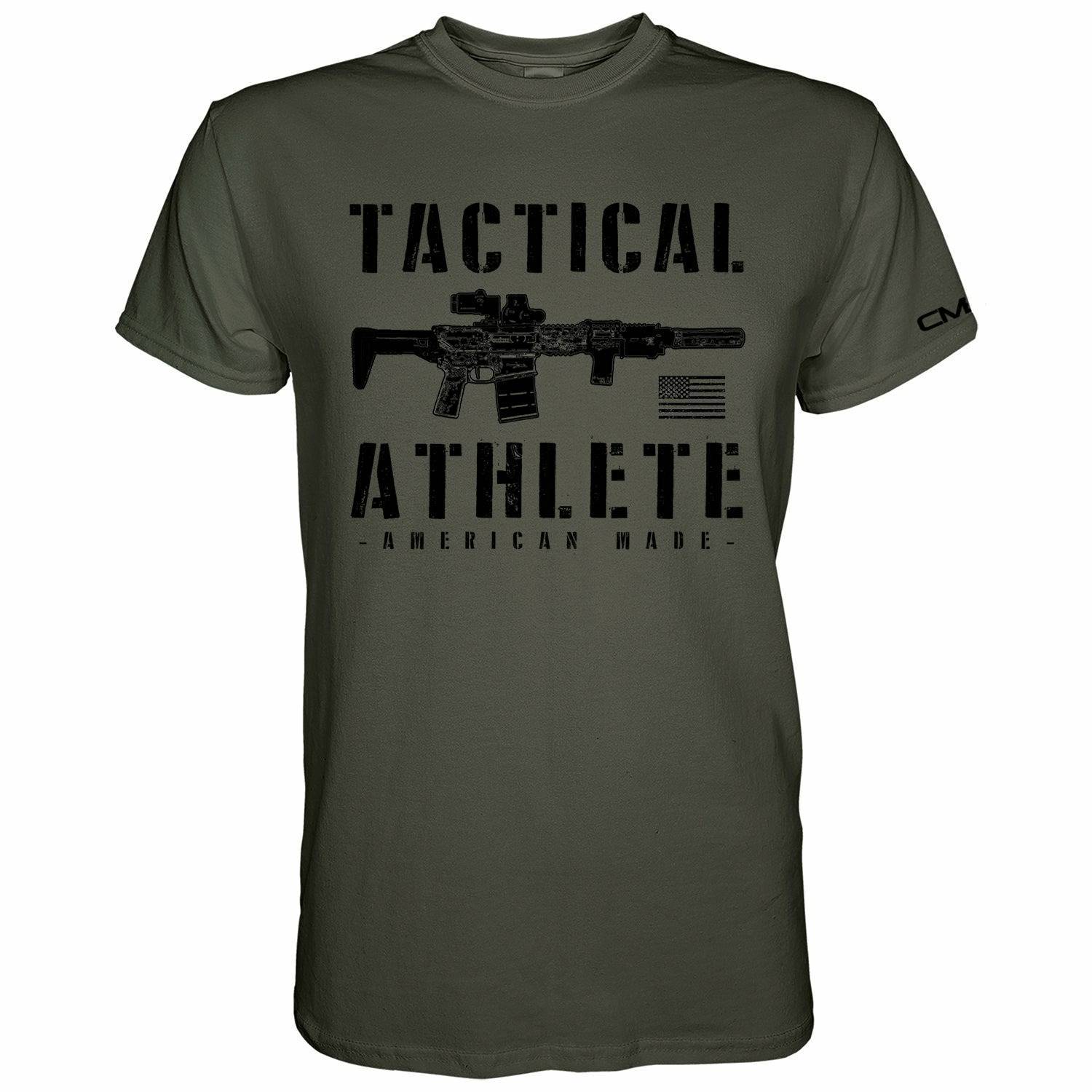Tactical Athlete American Made Men's T-Shirt Hoodie, Sweatshirt | CoreVibeTees.com (Image 1)