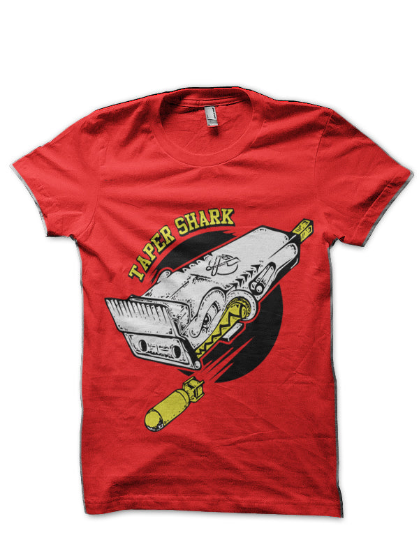 Taper Shark Red T-Shirt Hoodie, Sweatshirt | CoreVibeTees.com